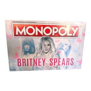 Monopoly Brittany Spears USAopoly Collector’s Edition Rare Sealed New